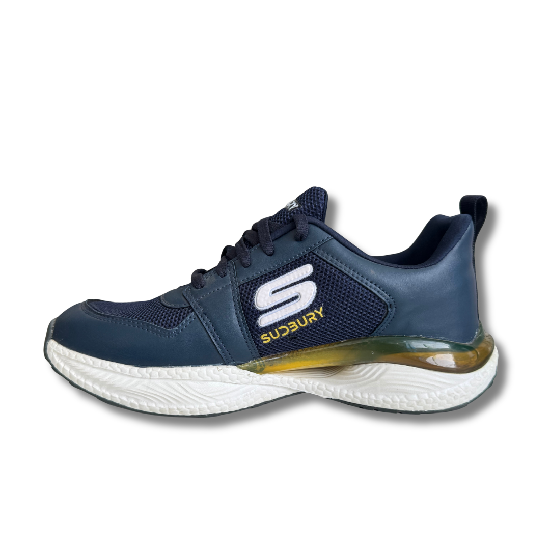 AirFlex Cushion – Navy | Breathable Running Sneakers
