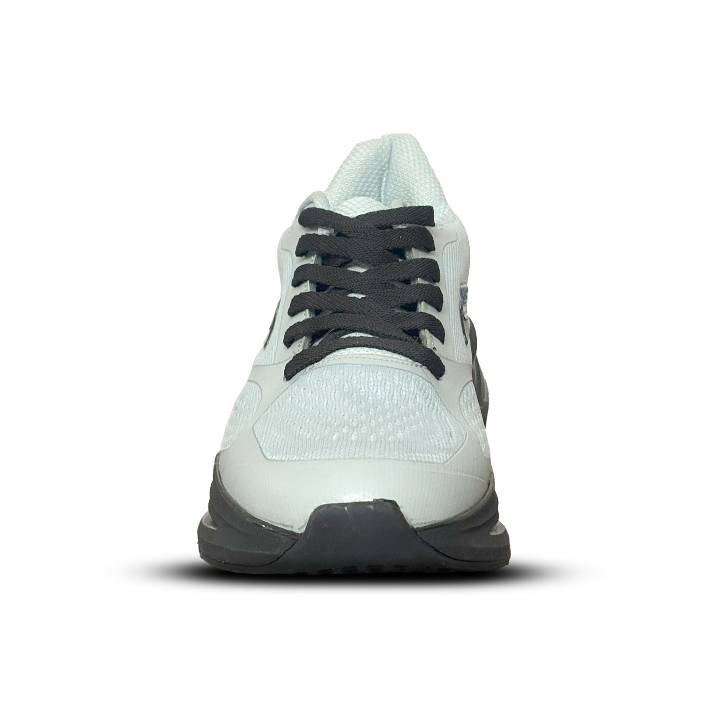 Men’s Lightweight Training Sneakers with Air Cushion Support – Grey Black