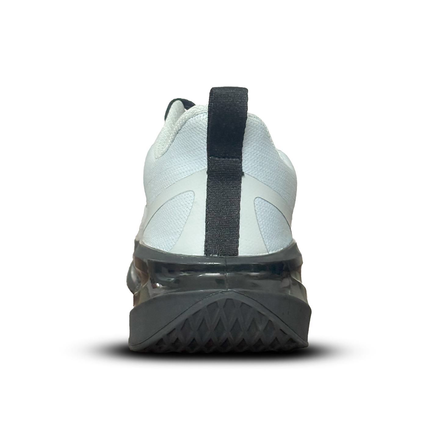 Men’s Lightweight Training Sneakers with Air Cushion Support – Grey Black