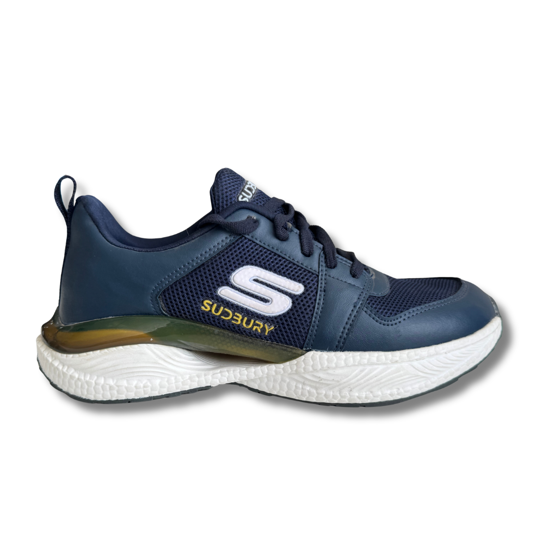 AirFlex Cushion – Navy | Breathable Running Sneakers