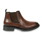 Men’s Classic Dark Brown Leather Chelsea Boots