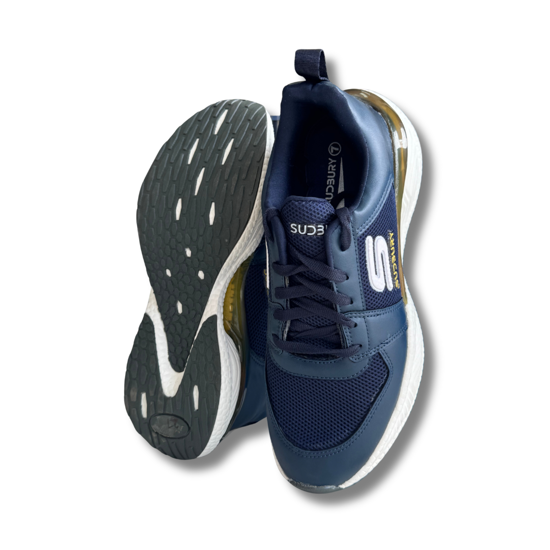 AirFlex Cushion – Navy | Breathable Running Sneakers