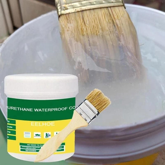 Transparent Waterproof Glue Plus Brush – 300g Leak-Proof Sealant for Cracks & Joints