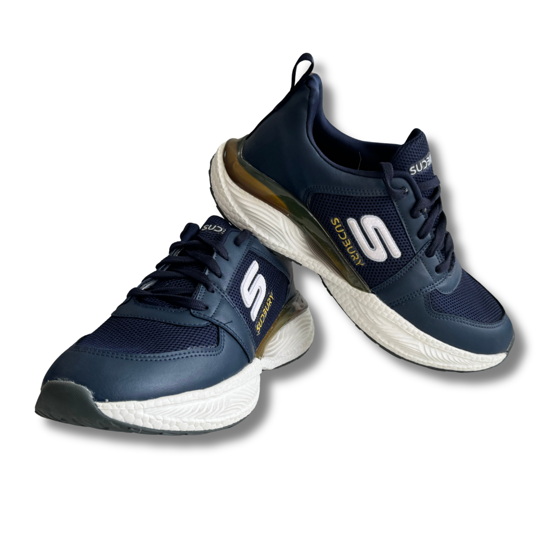 AirFlex Cushion – Navy | Breathable Running Sneakers