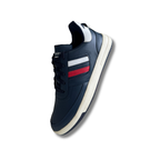 Classic Street Sneakers – Navy Red White