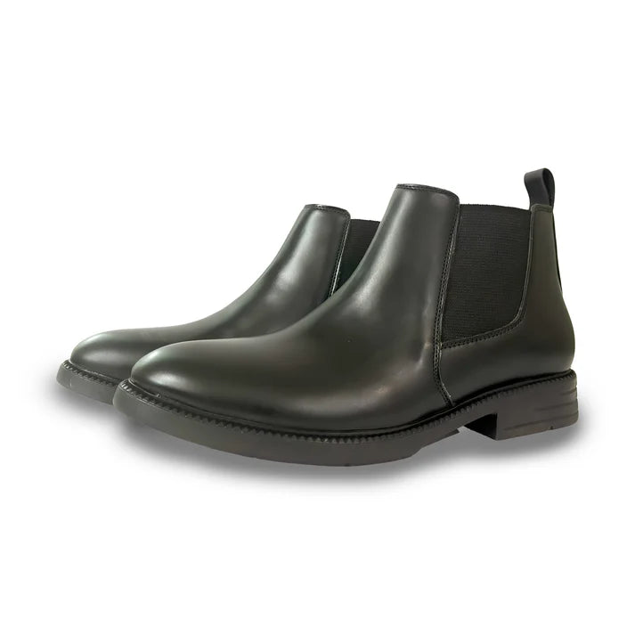 Men’s Black Leather Chelsea Boots – Timeless Style
