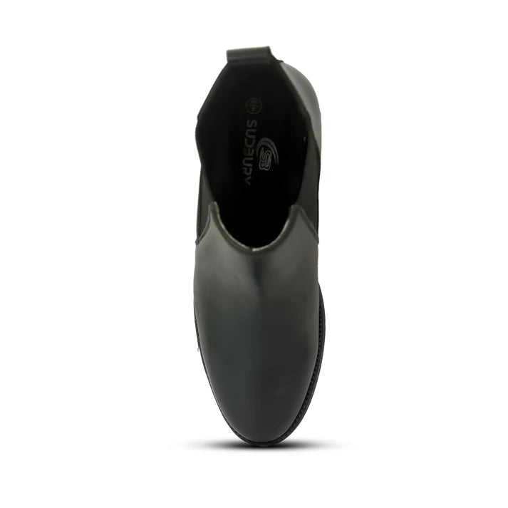 Men’s Black Leather Chelsea Boots – Timeless Style