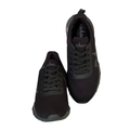 Men’s Lightweight Black Running Sneakers – Breathable Comfort