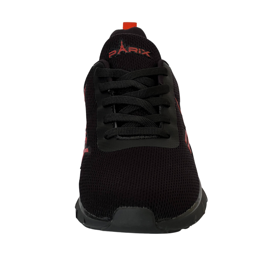 PARIX VoltRush straight-front view showing tongue branding and toe