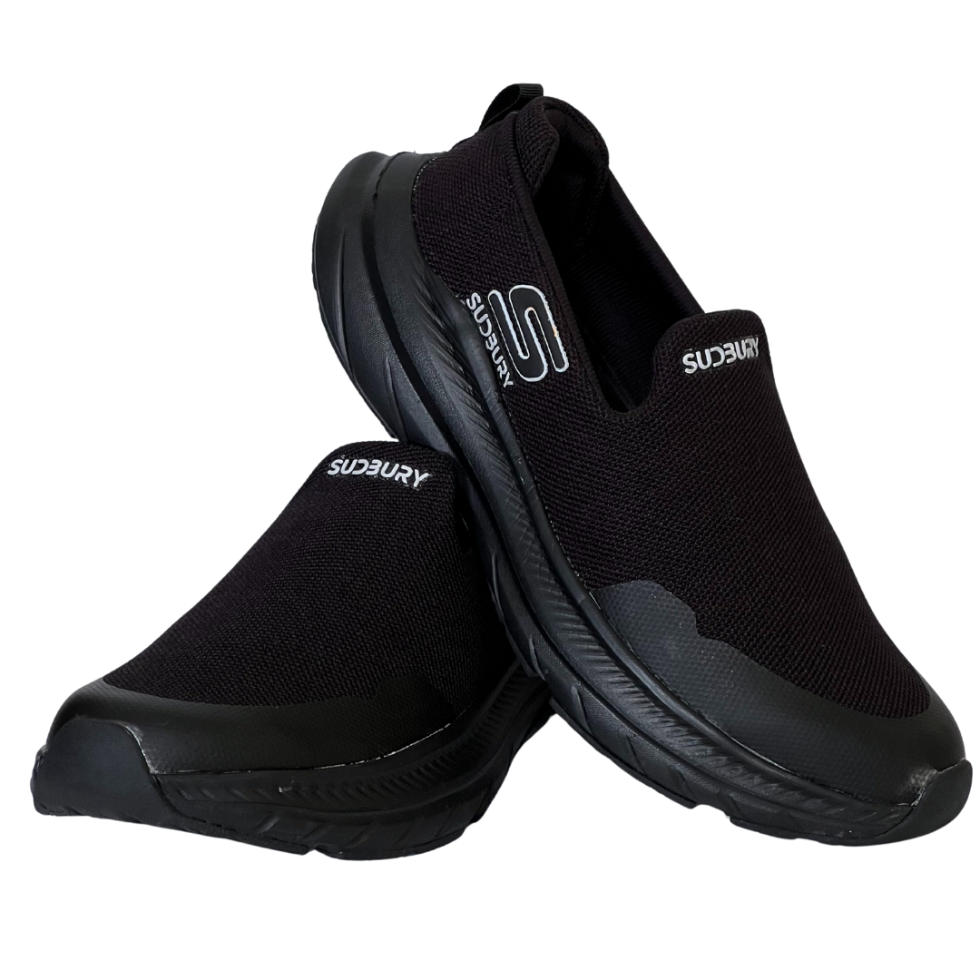 Men’s Lightweight Slip-On Walking Shoes – Breathable & Cushioned